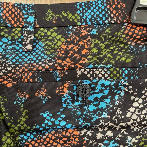 Marc by Marc Jacobs men’s shorts mid rise orange clownfish multi pattern - Picture 5 of 8